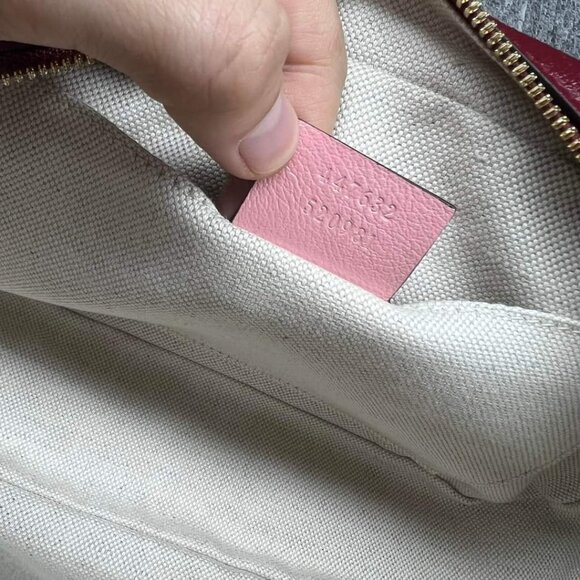 100% Authentic Gucci GG Marmont Small Leather Shoulder Bag - Picture 14 of 14